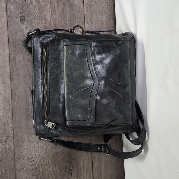The Sak Handbags - The Sak Black Leather Crossbody Shoulder Bag